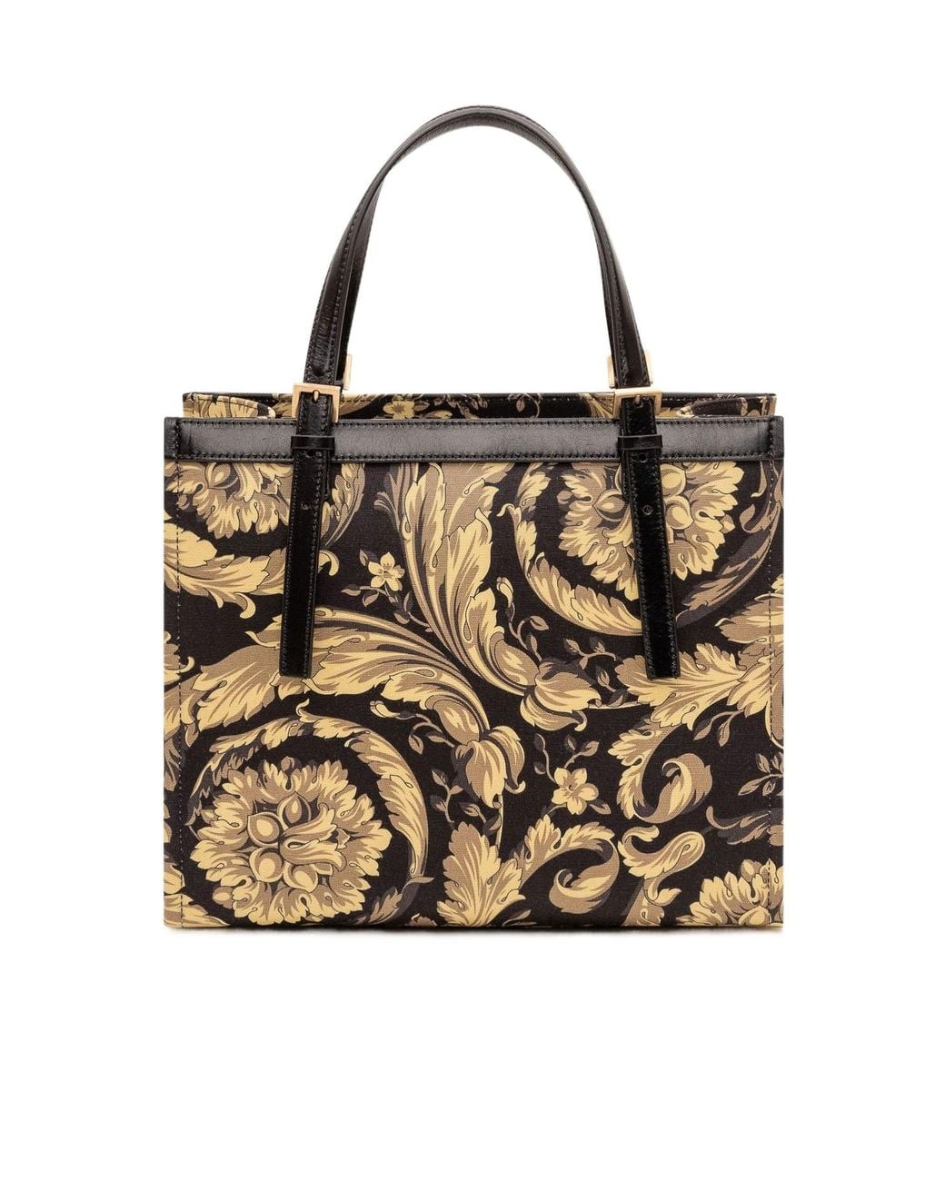 Versace Multicolor Pattern-Printed Tote Bag