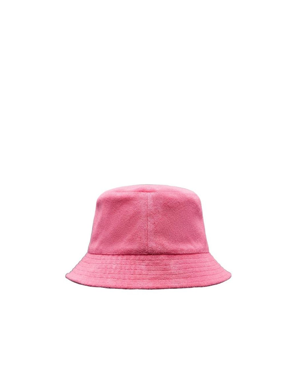 Moncler Pink Reversible Dropped Wide Brim Bucket Hat