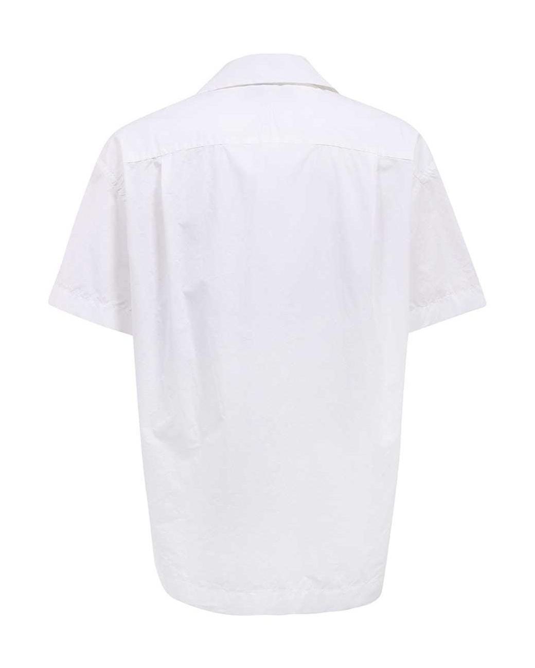 J.W. Anderson White Pigeon Cotton Shirt for men