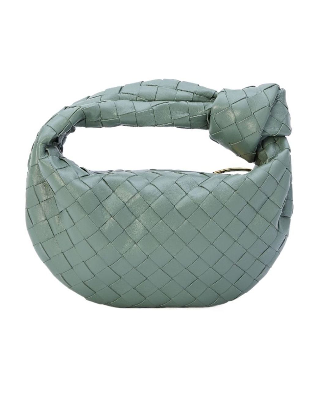 Bottega Veneta Green Mini Jodie Tote Bag