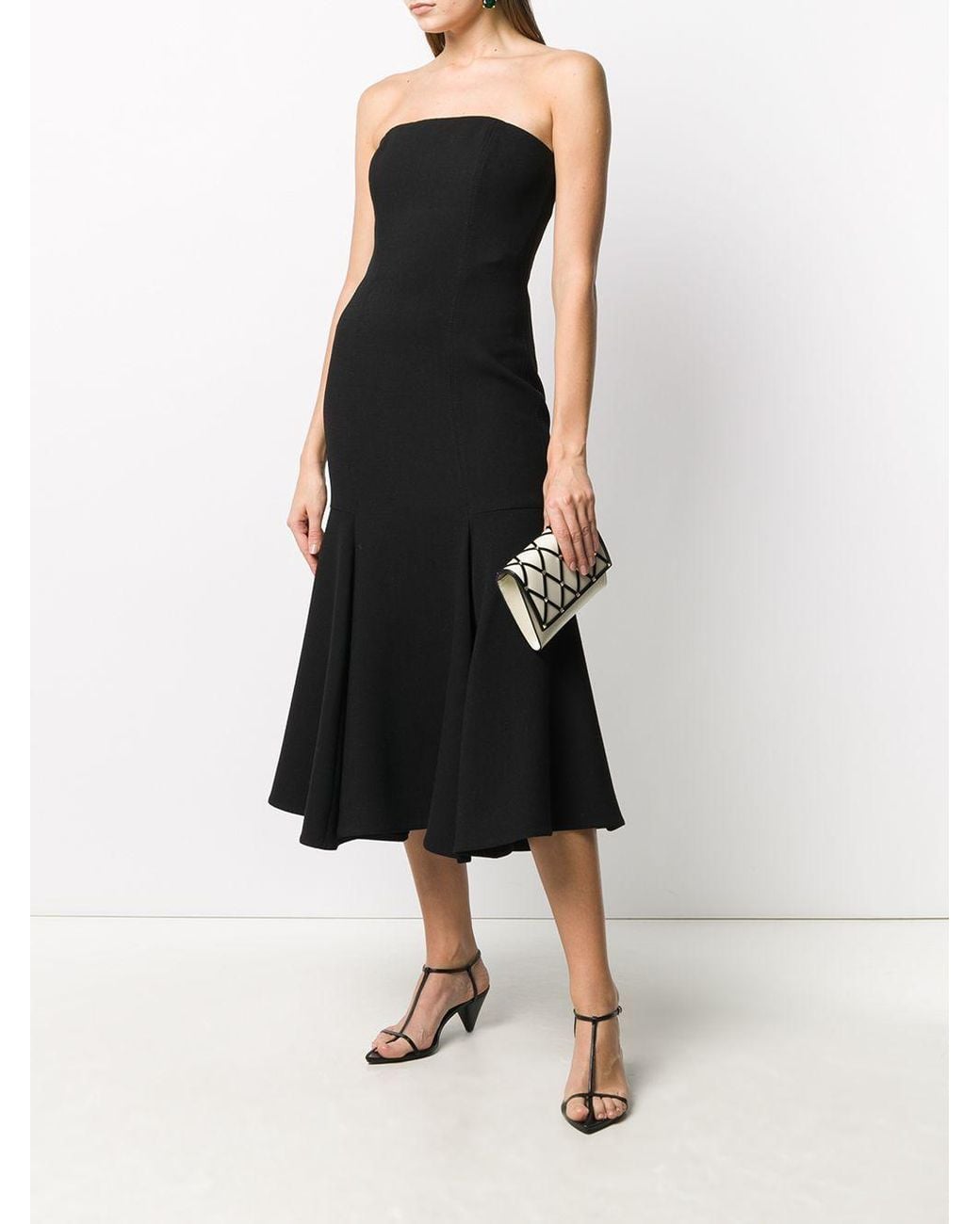 Valentino Black Sleeveless Dress