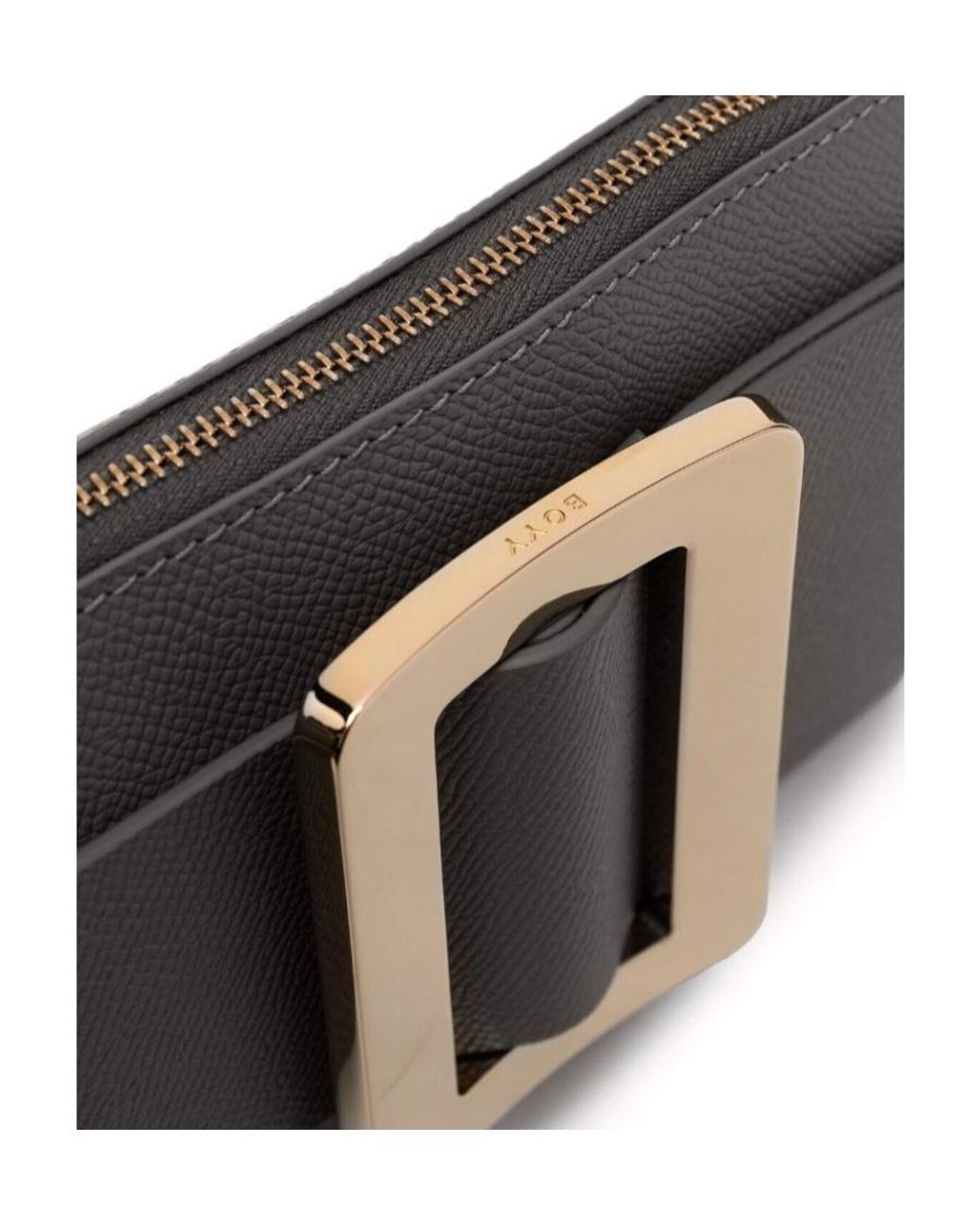Boyy Black Zip-Closure Shoulder Bag