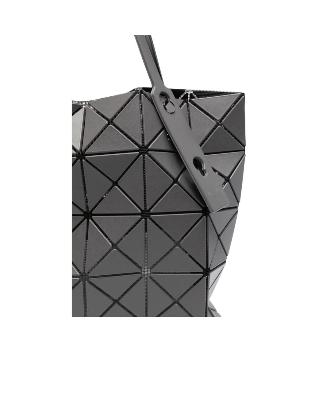 Issey Miyake Black Geometric Tote Bag
