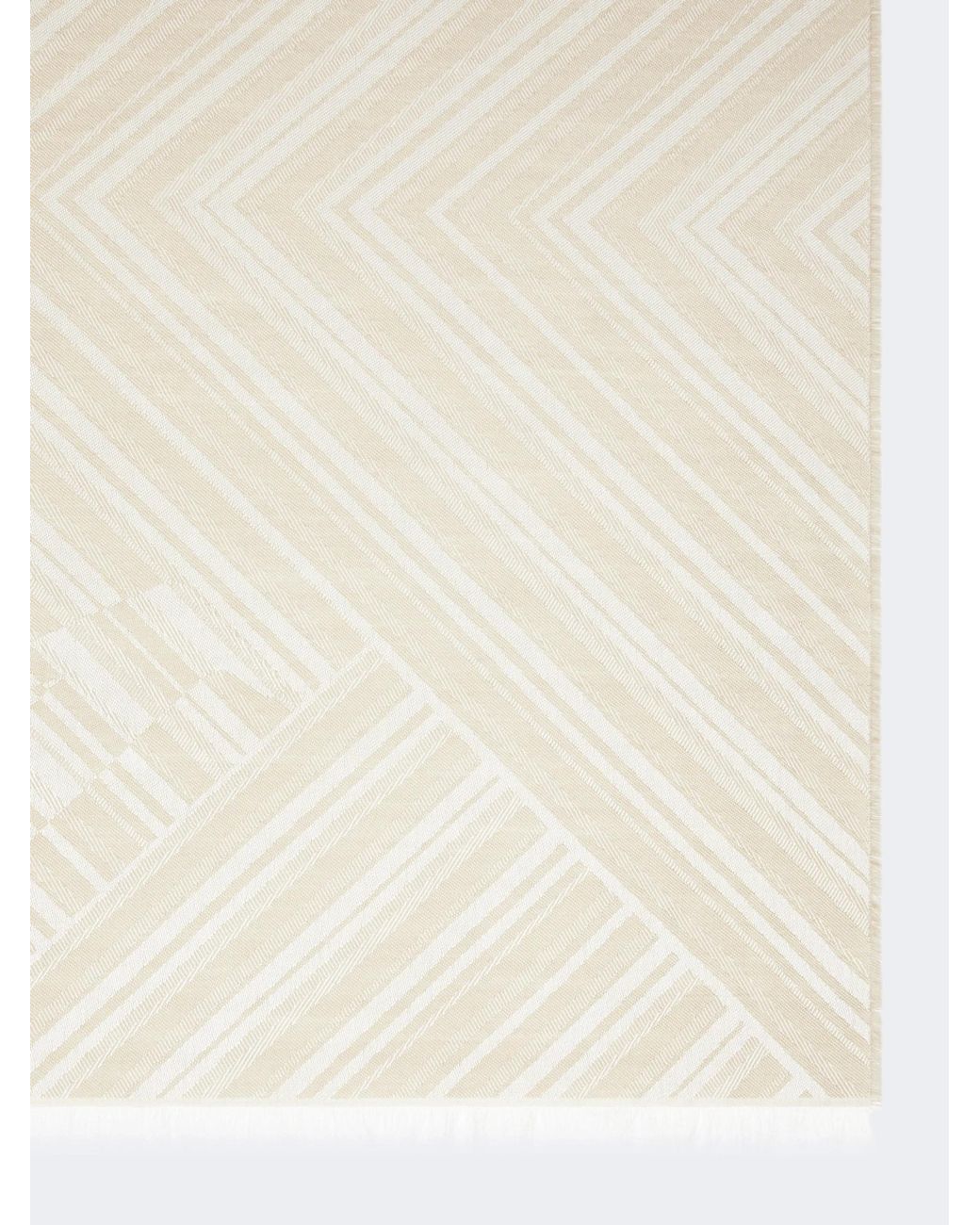 Max Mara Natural Mxamarmo Patterned Scarf