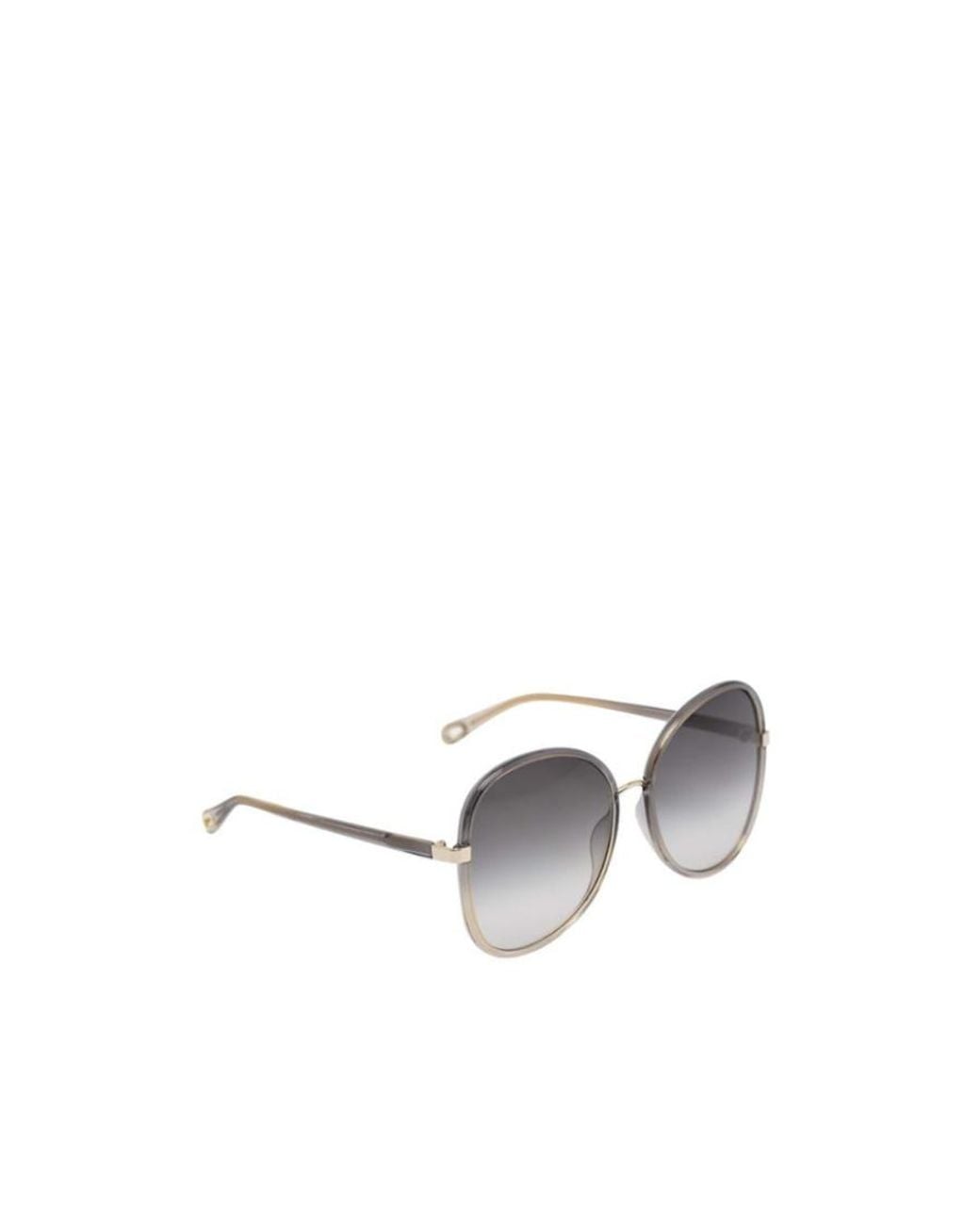 Chloé Metallic Logo Sunglasses