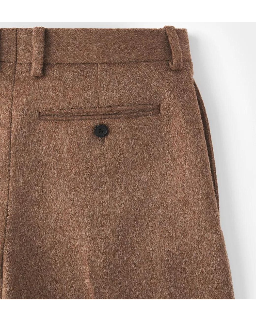 Dior Brown Pleated Pants for men