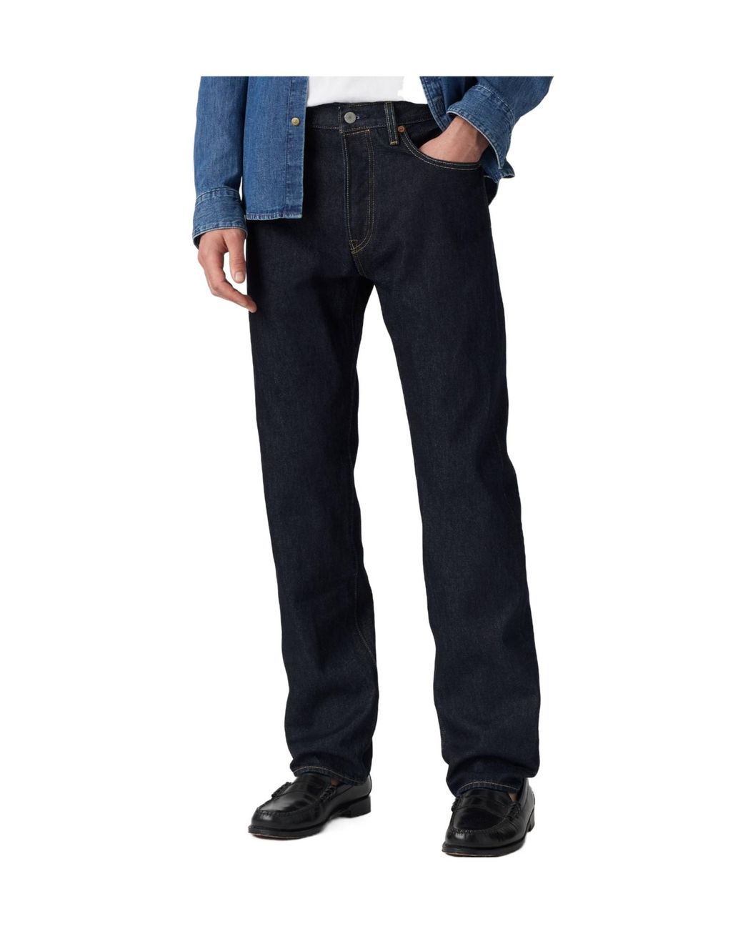 Levi's Blue 501 Original Thermodapt Jeans for men