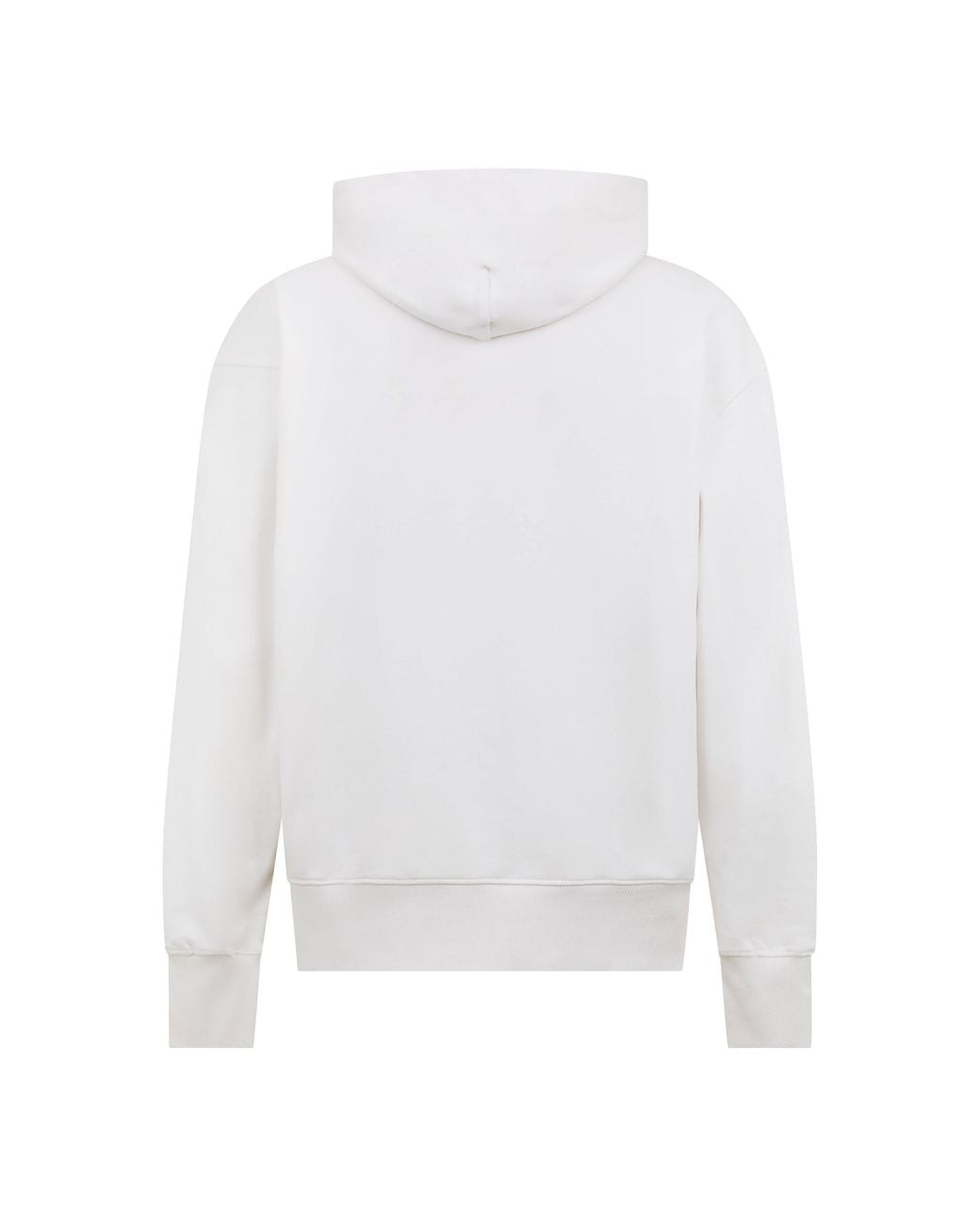 DIESEL White Crew Sweatshirt for men
