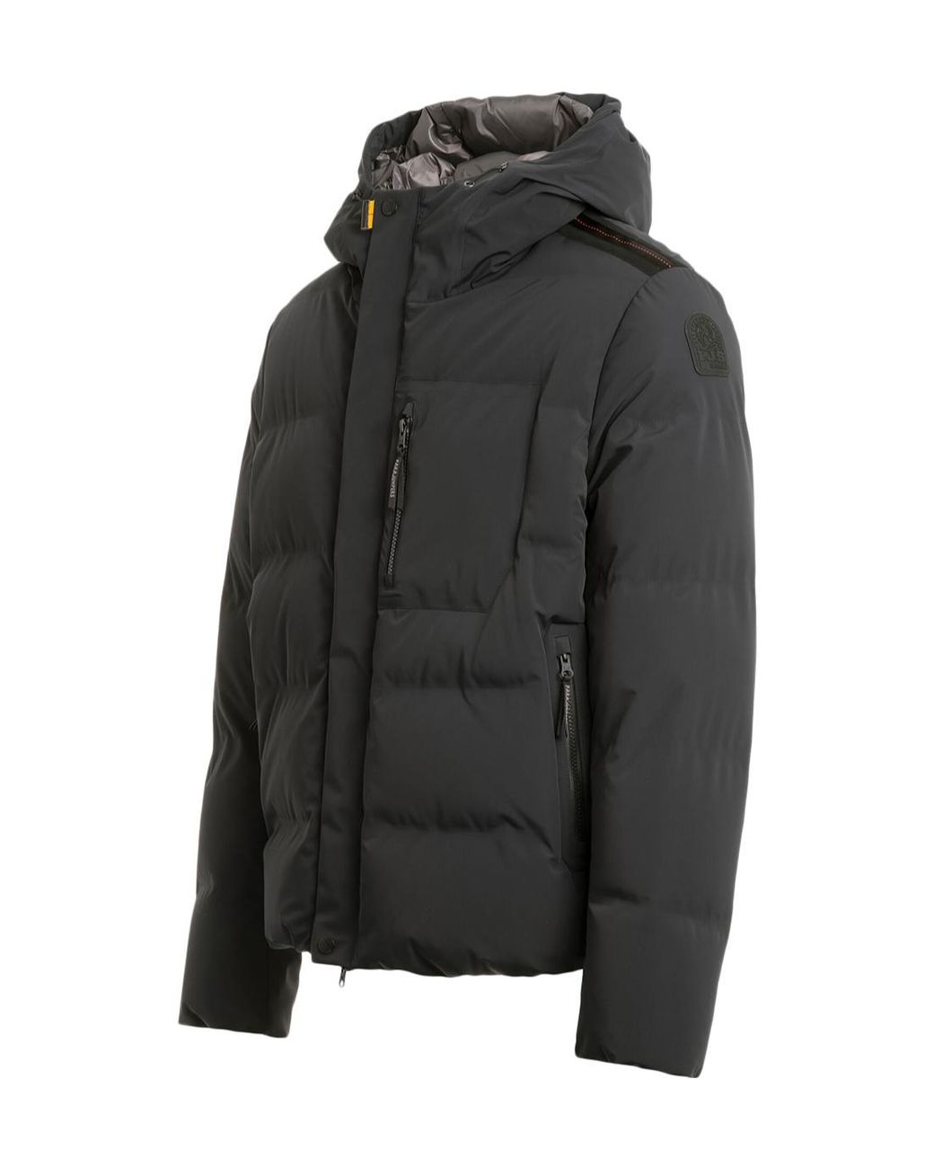 Parajumpers Black Quilted Down Jacket for men