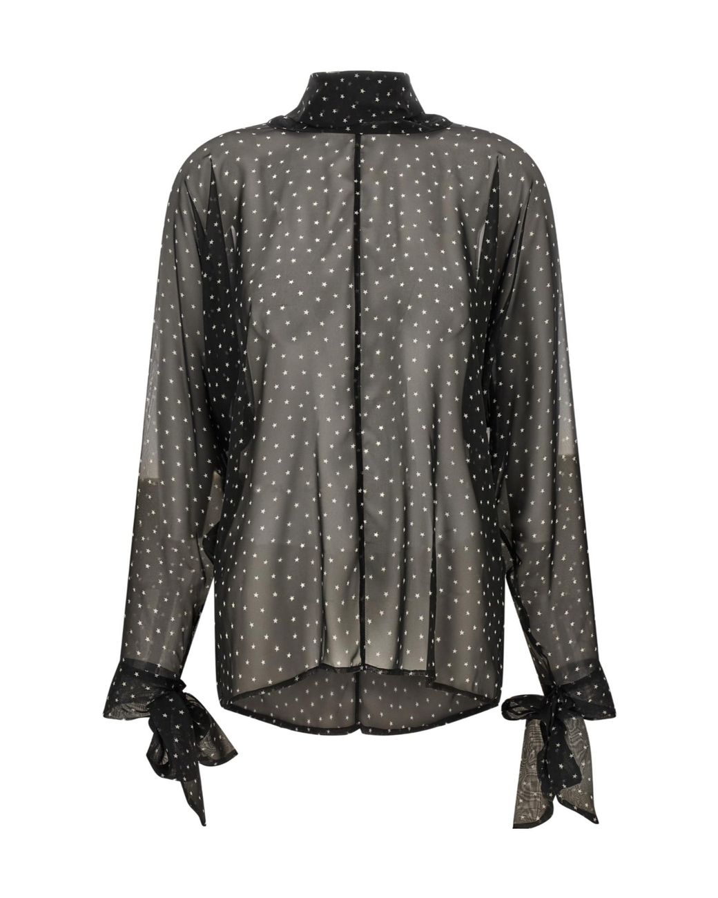 P.A.R.O.S.H. Black Long-Sleeved Shirt