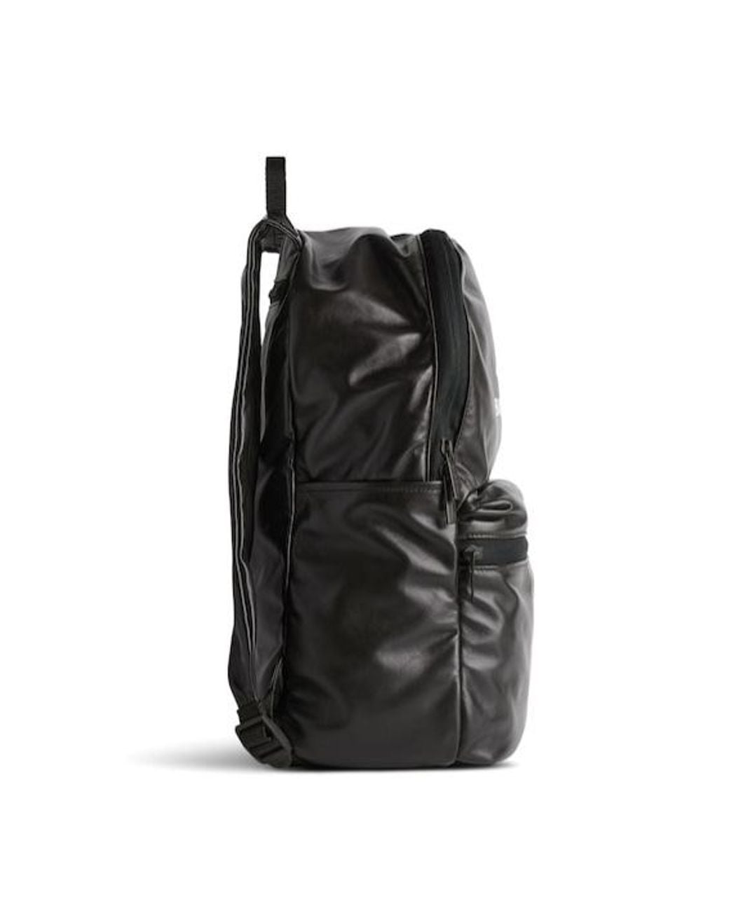 Balenciaga Black Under Armour Logo Printed Backpack for men