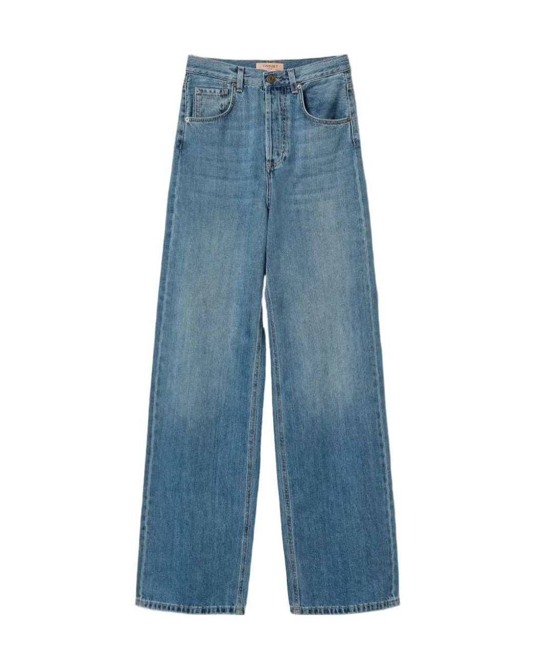 Twinset Blue Five-Pockets Jeans