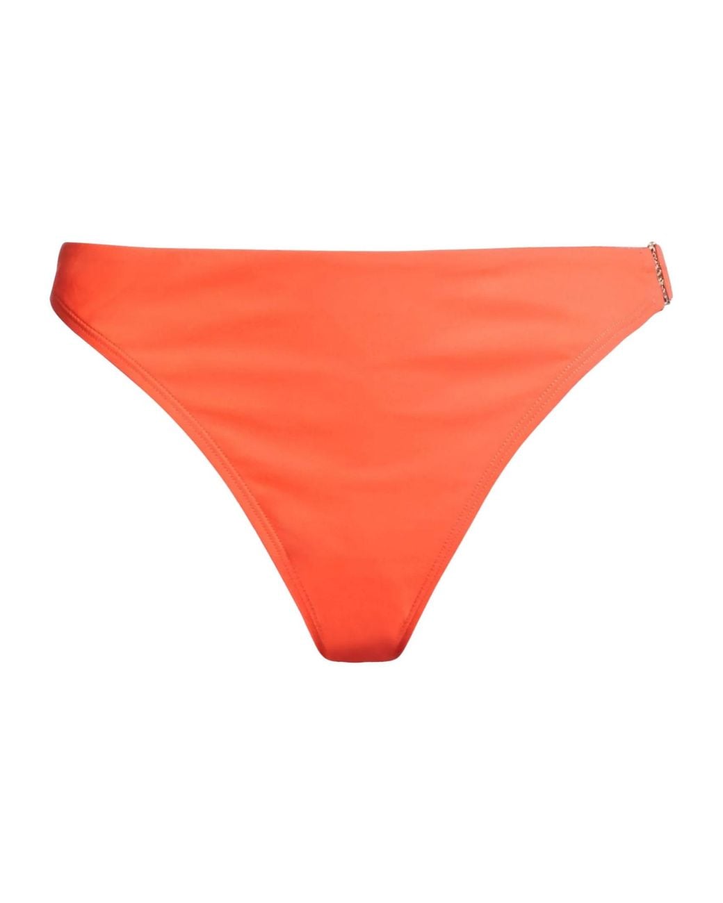 Tory Burch Orange Solid-Color Bikini Bottoms