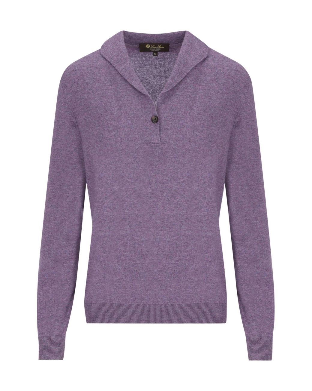 Loro Piana Purple Sergio Polo Shirt