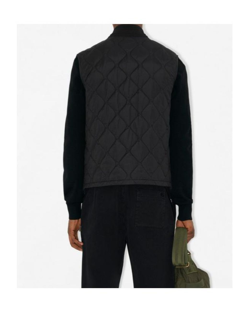 Burberry Black Quilted Nylon Gilet for men