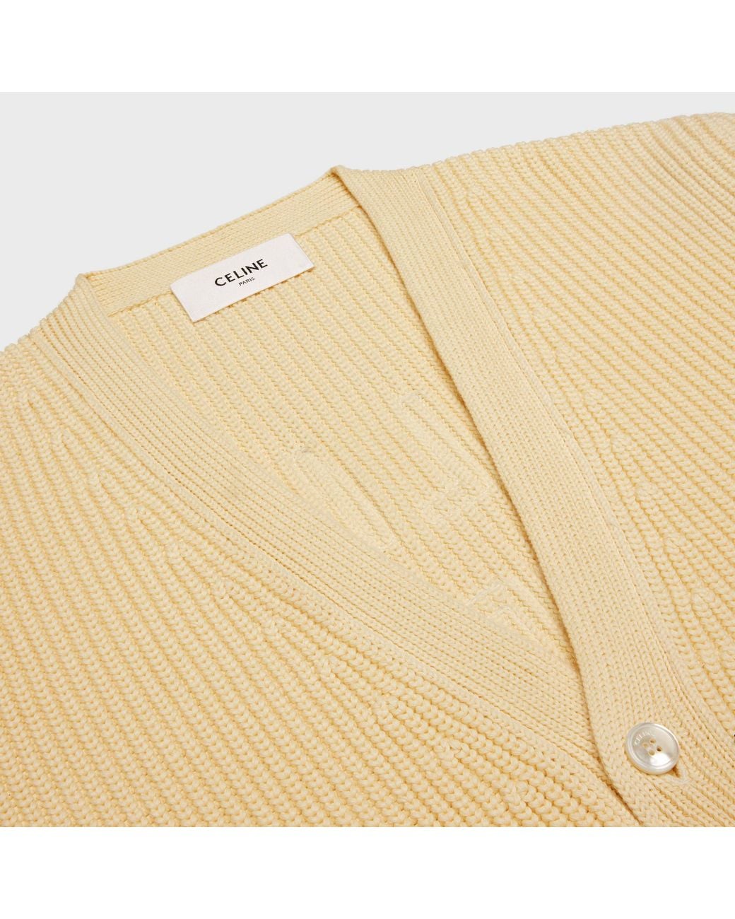 Céline Natural College Cardigan for men