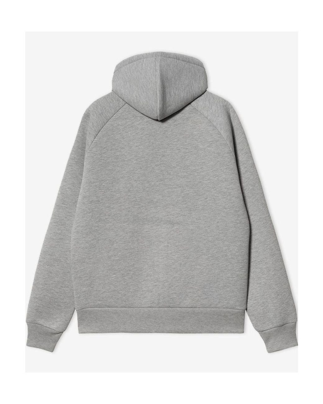 Carhartt Gray Car-Lux Zipped Hoodie for men