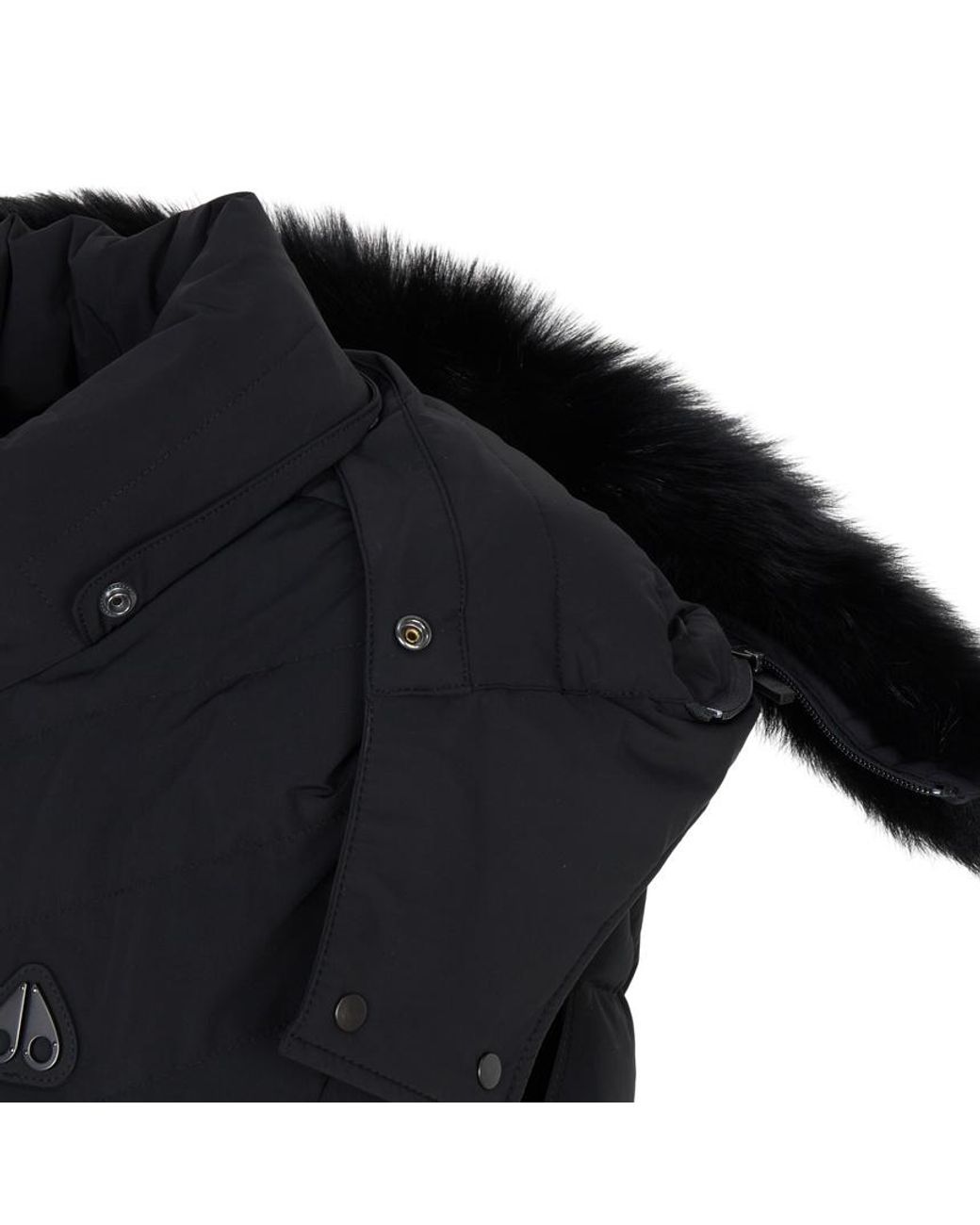 Moose Knuckles Black Elora Cotton Vest