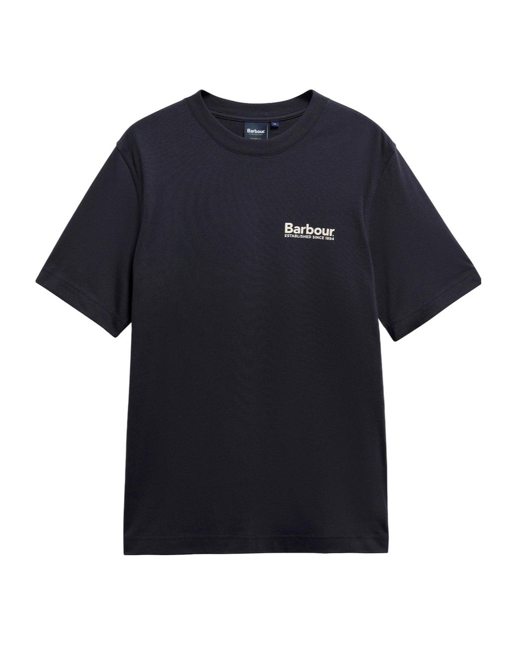 Barbour Blue Logo Short-Sleeve T-Shirt for men