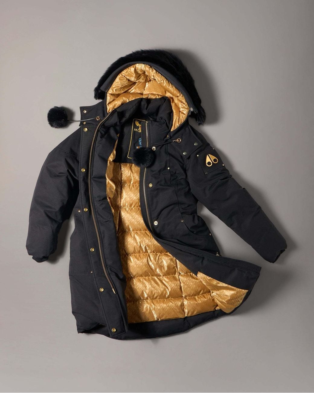 Moose Knuckles Black Series Original Stirling Down Parka