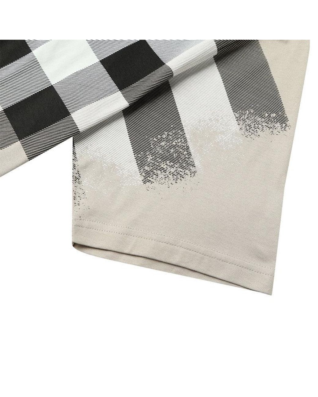 Burberry Gray Crew Neck T-Shirt for men