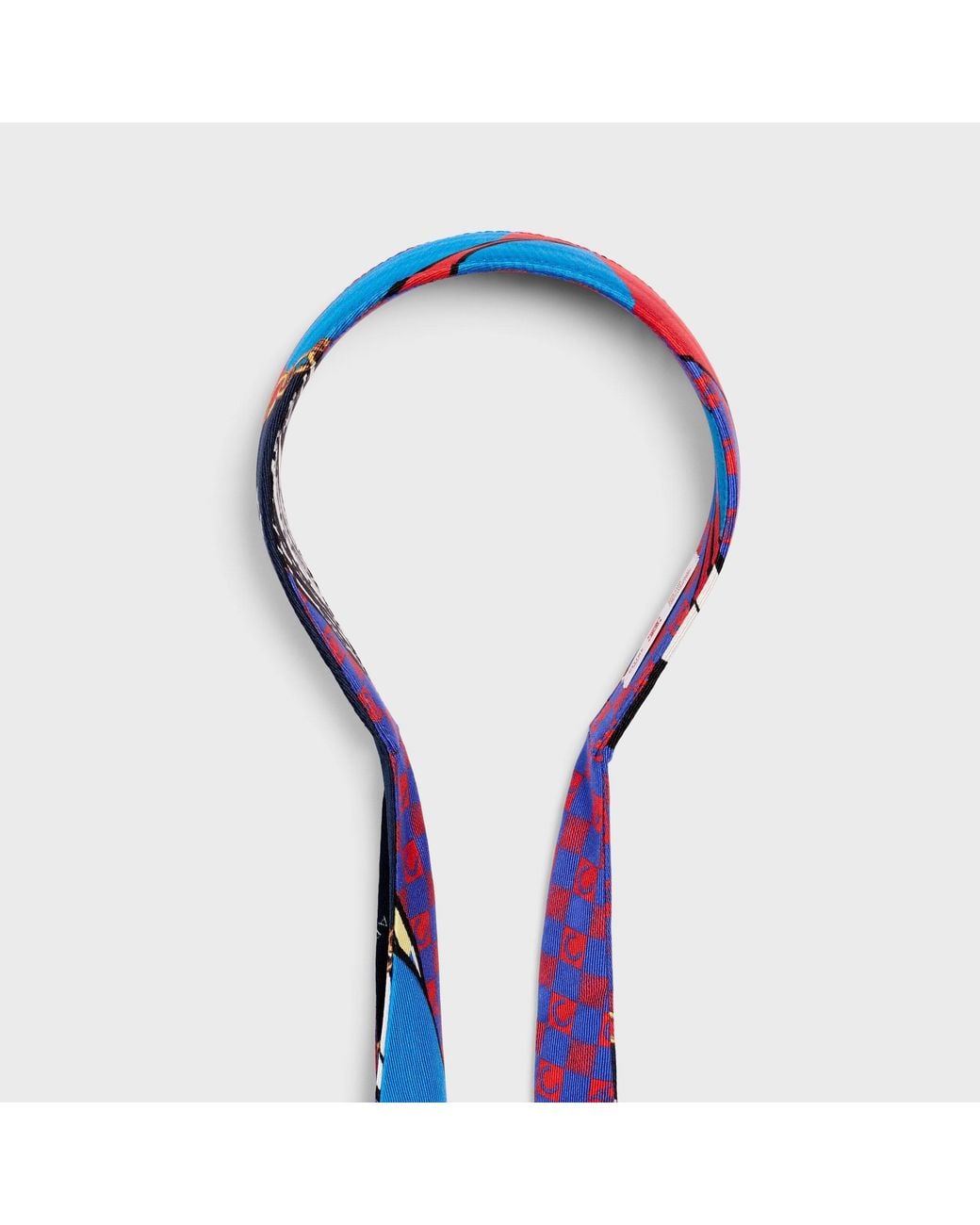 Céline White Foulard Headband