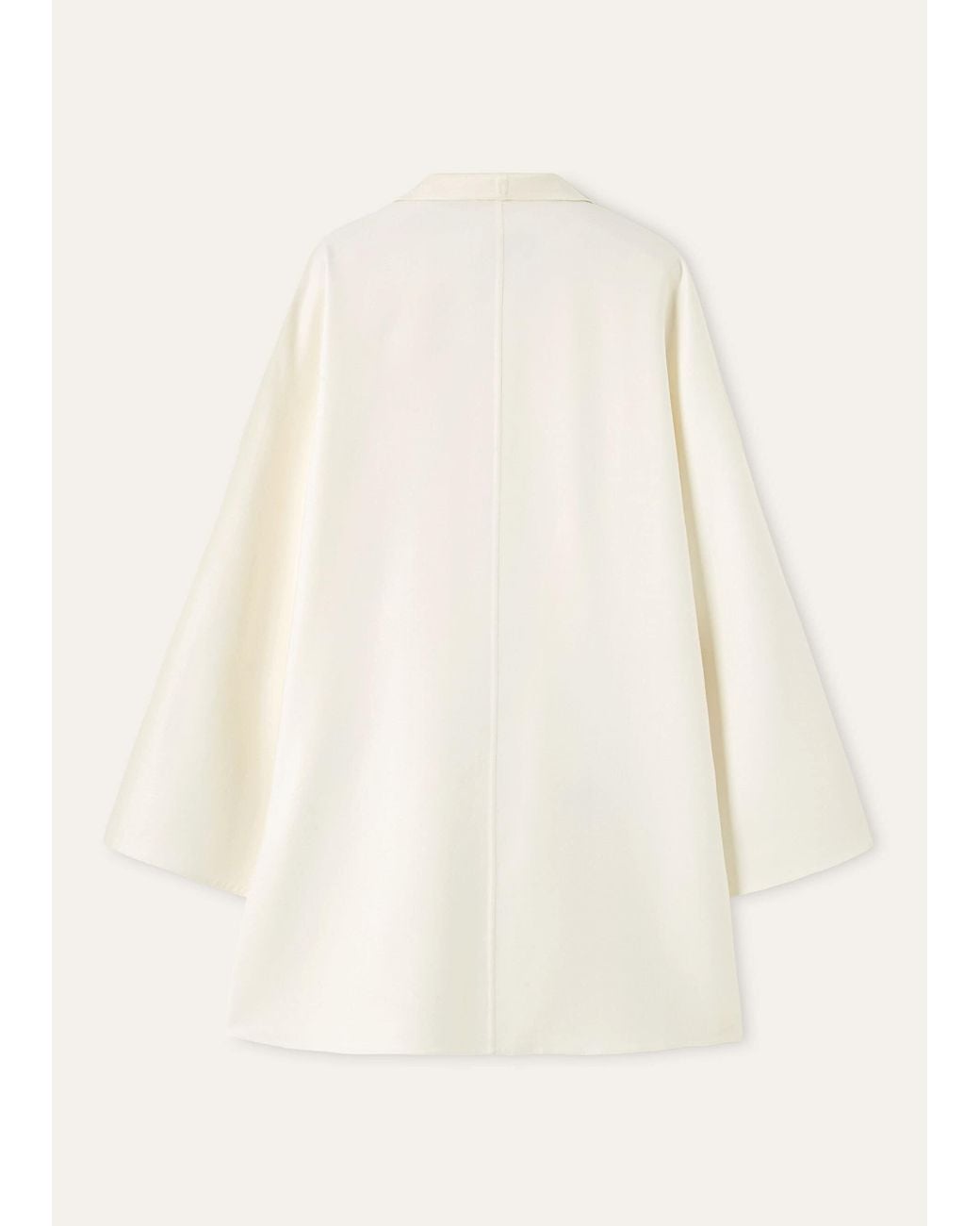 Loro Piana White Jeff Coat