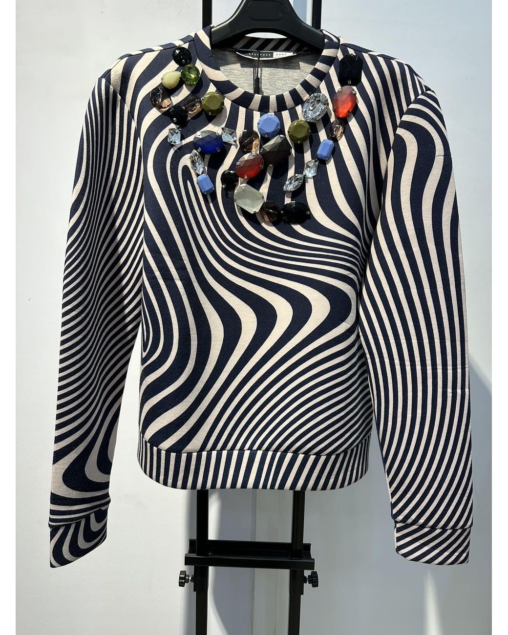 Sportmax Black Long-Sleeved Sweater
