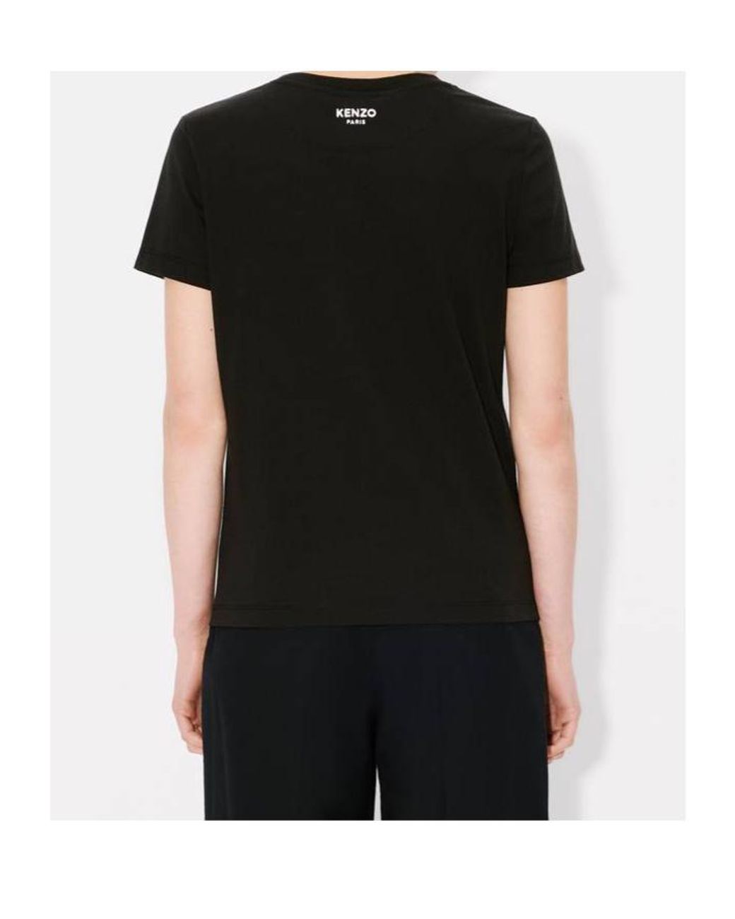 KENZO Black Pop Crewneck Short-Sleeved T-Shirt