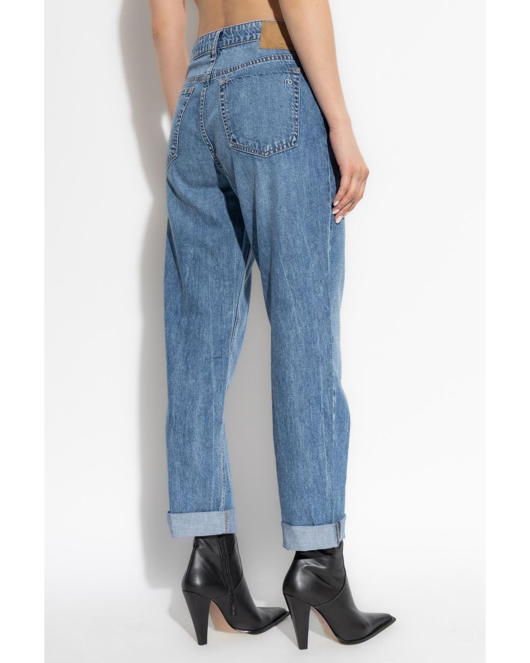 Rag & Bone Blue Jeans With A 'Vintage' Effect