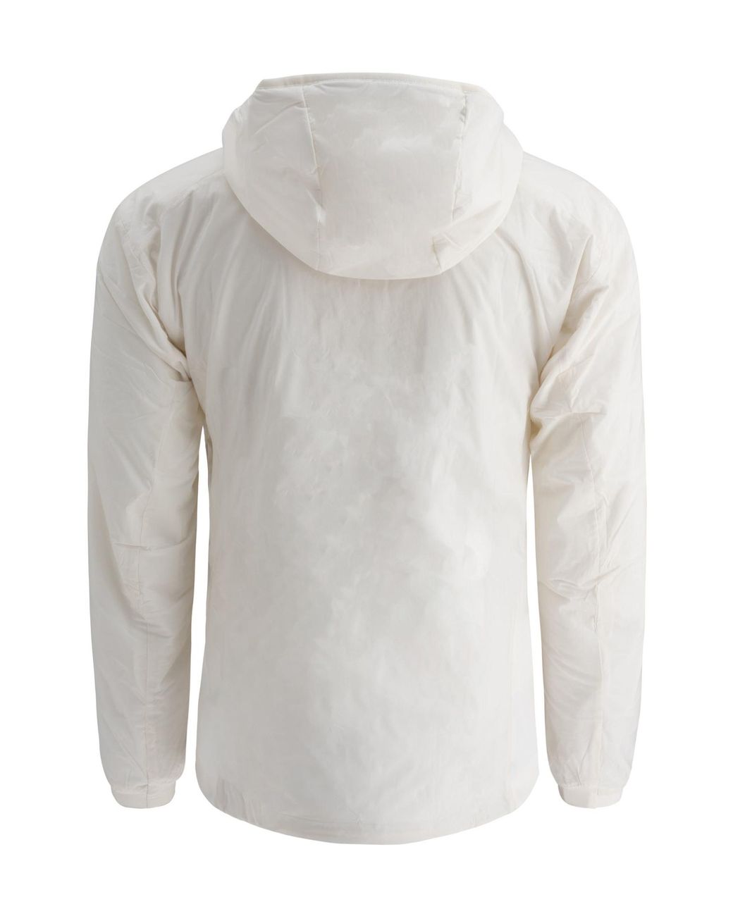 Arc'teryx White Atom Hooded Jacket for men