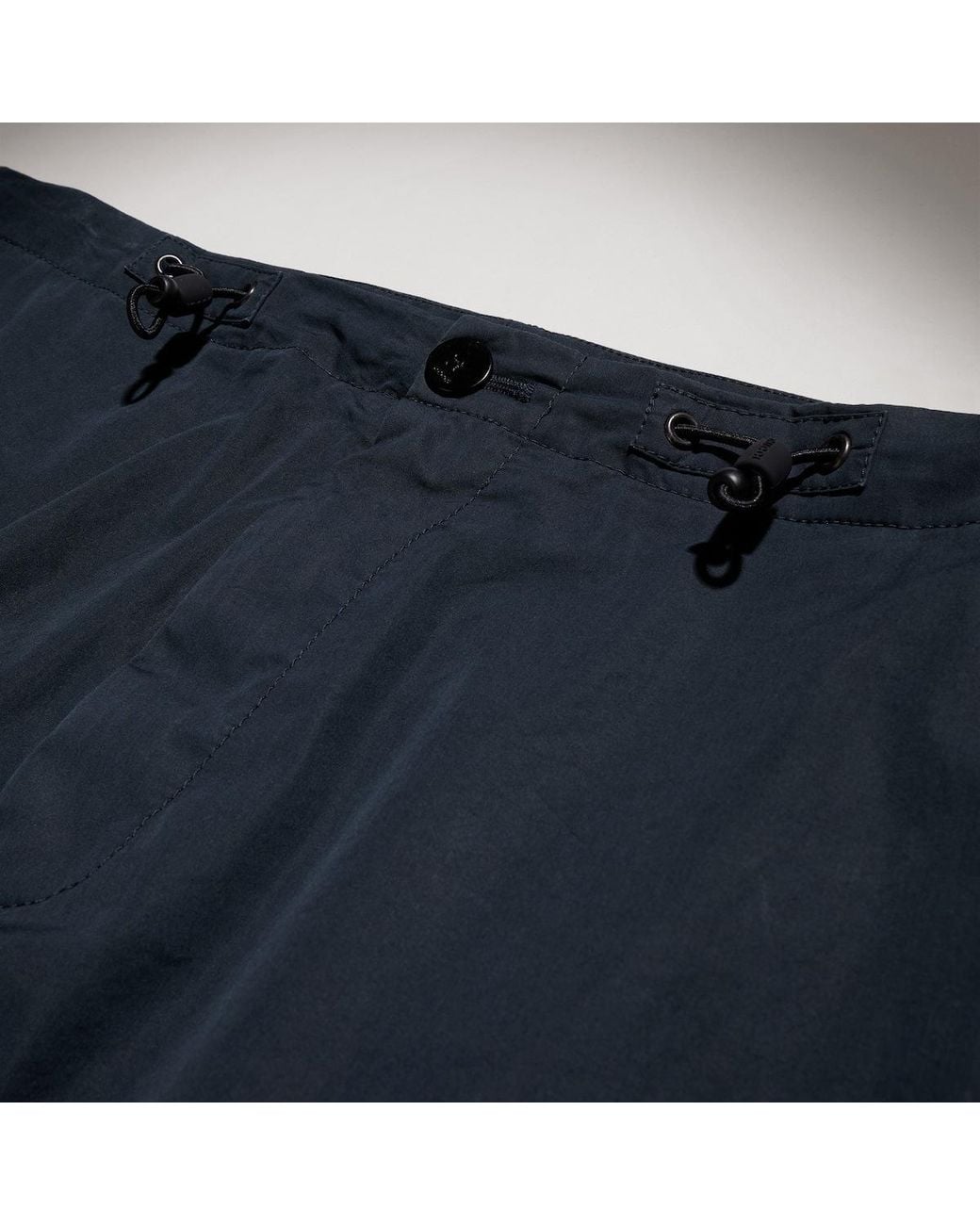 Gucci Blue Drawstring Cargo Pants for men