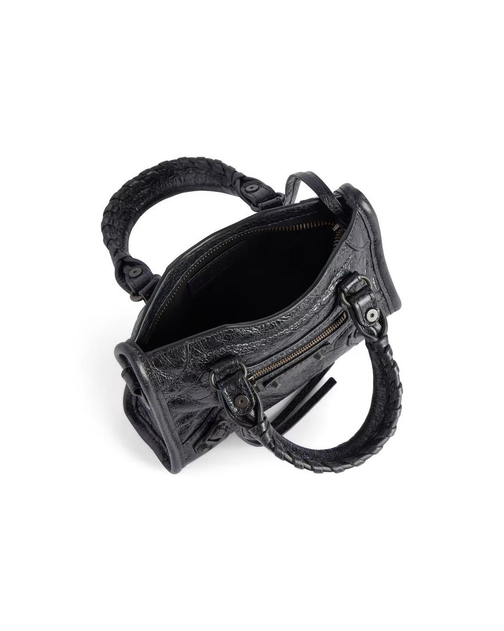 Balenciaga Black Le City Bag Nano Top Handle Bag