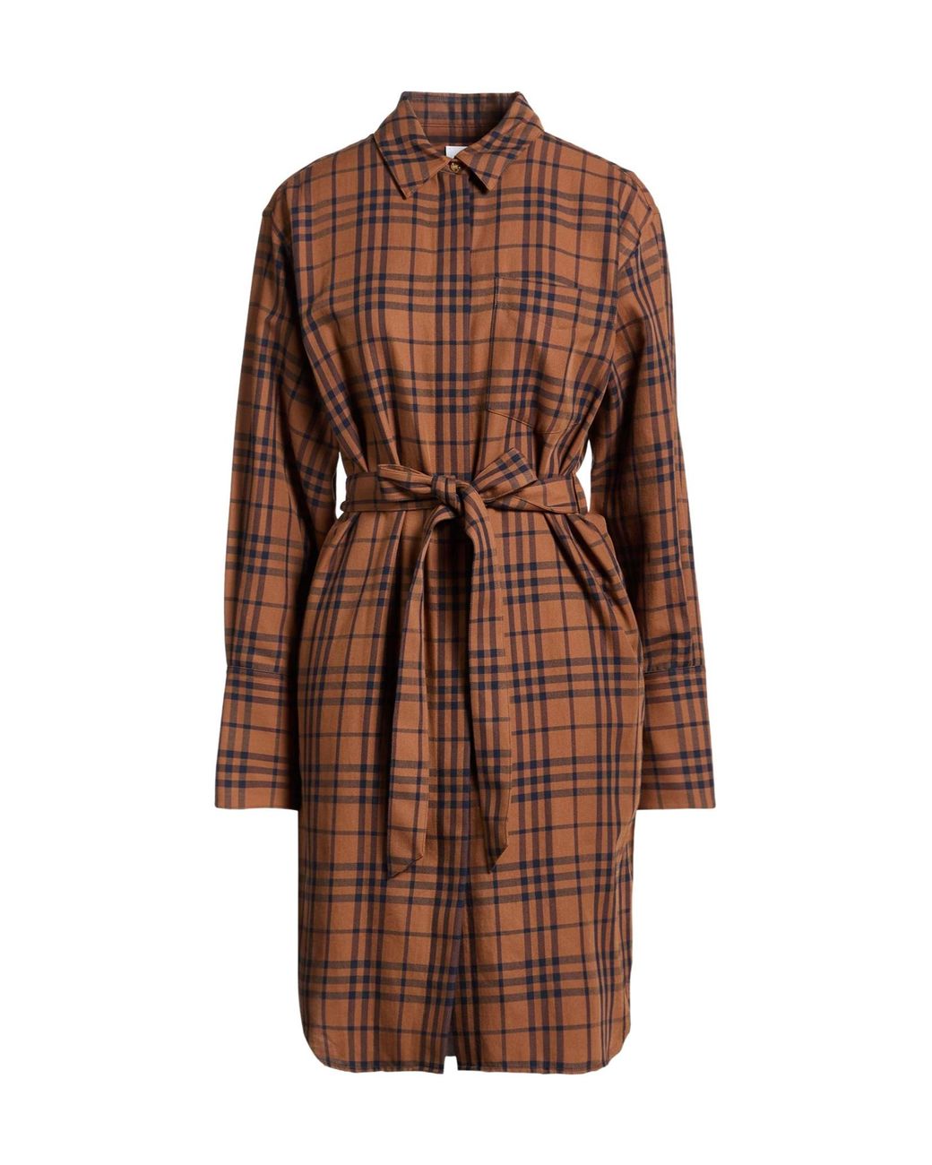 Burberry Brown Midi Dresses