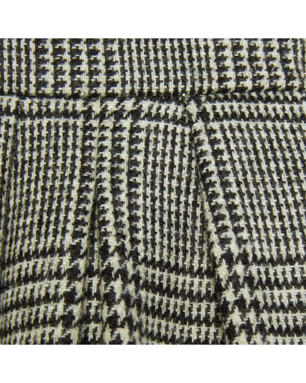 Gucci Gray Prince Of Wales Check-Patterned Houndstooth Skirt