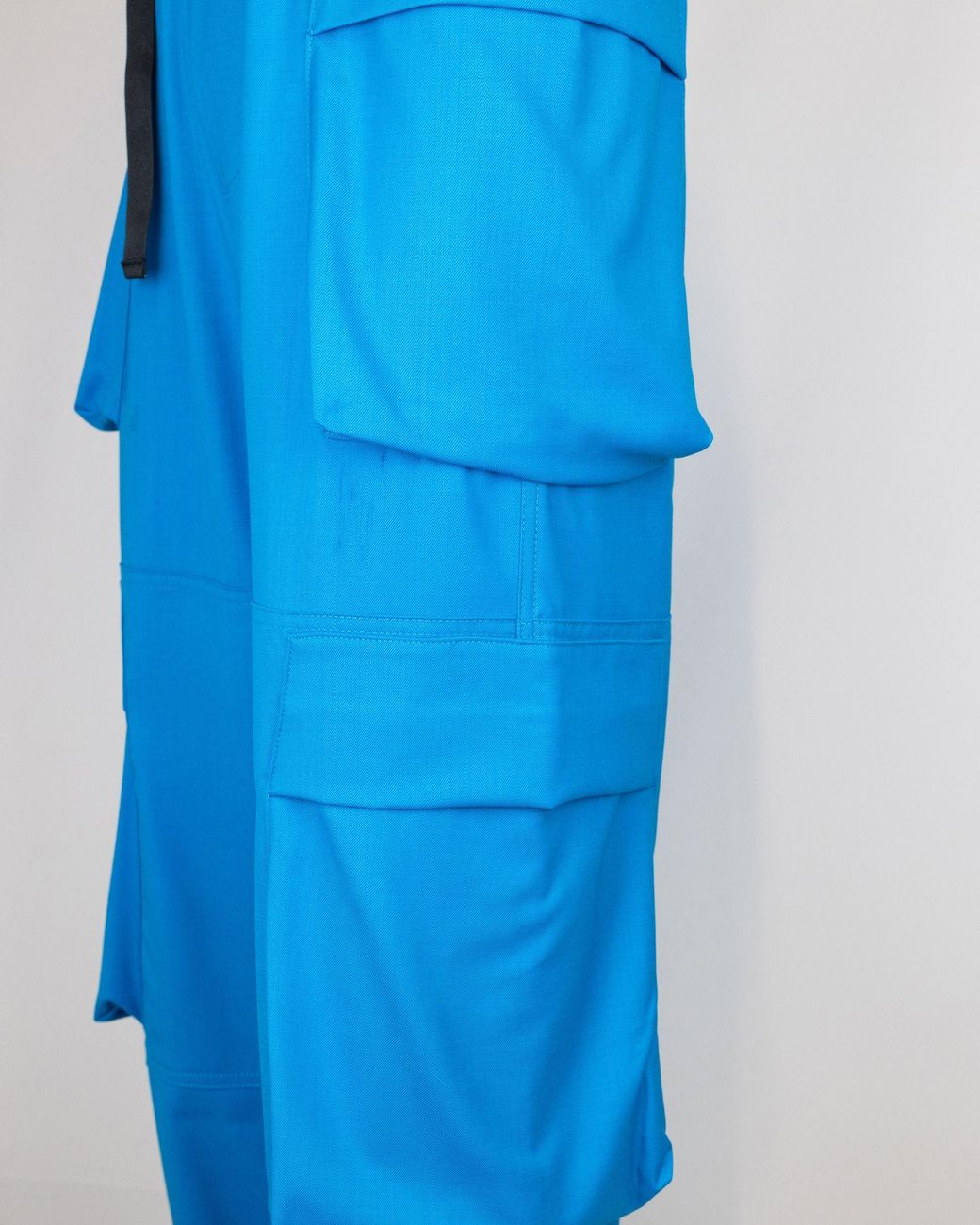 Bonsai Blue Loose Waist Casual Pants for men