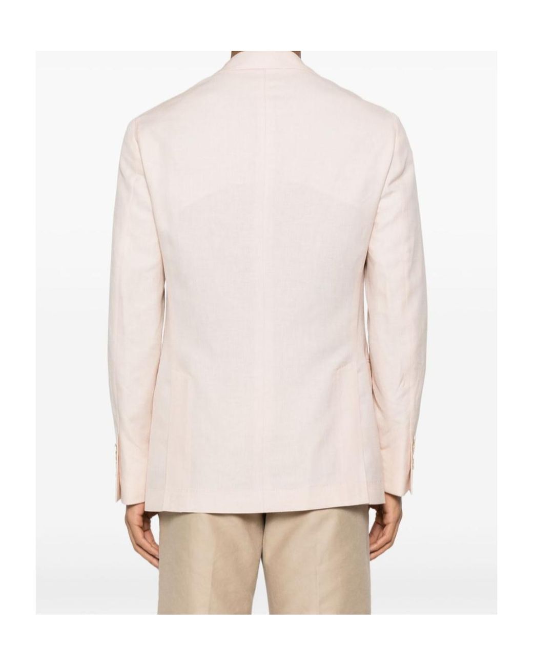 Brunello Cucinelli Natural Prince-Of-Wales-Check Blazer for men