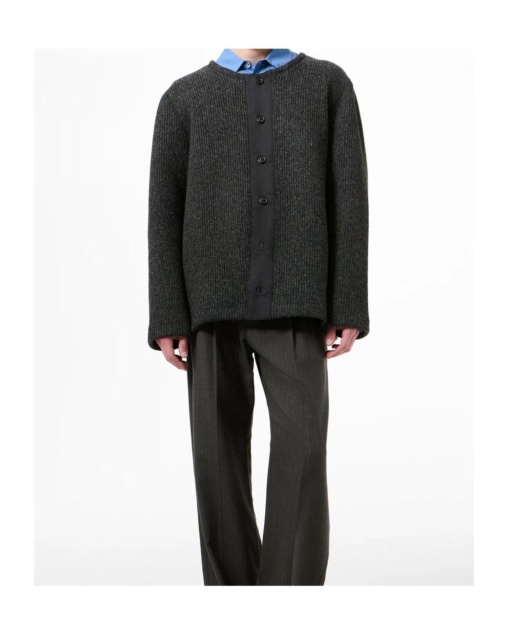 Our Legacy Black Liner Cardigan for men
