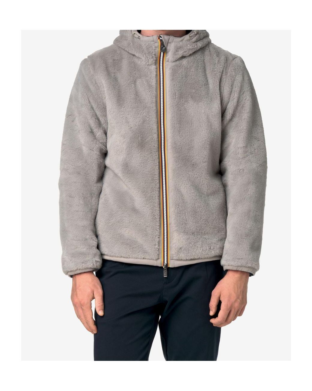 K-Way Blue Jack Light Spacer Double Fleece Jacket for men