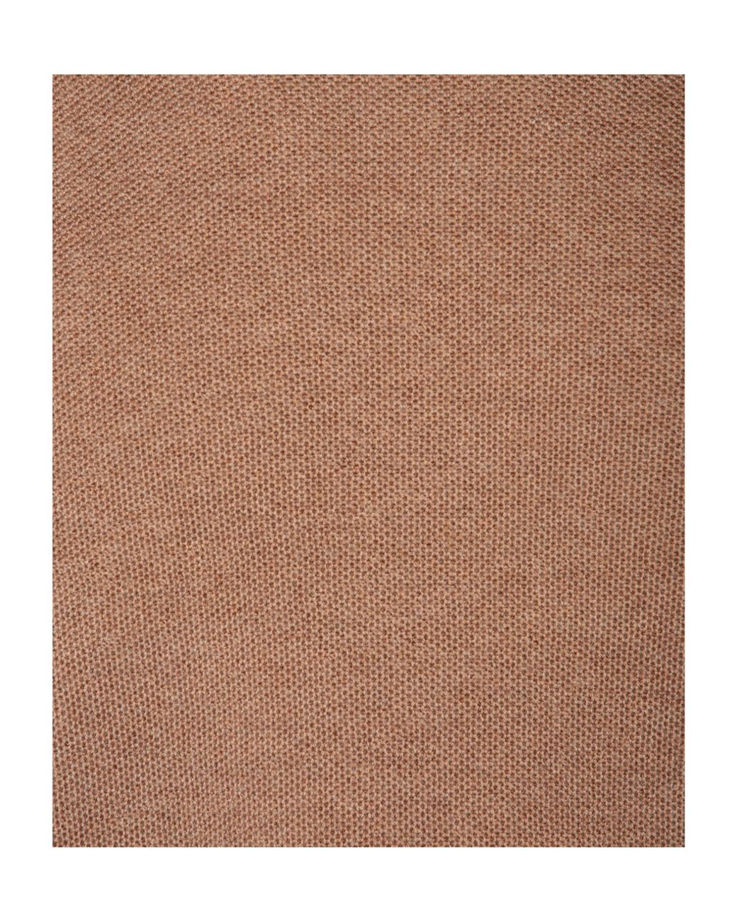 Zanone Brown Textured Knitwear for men