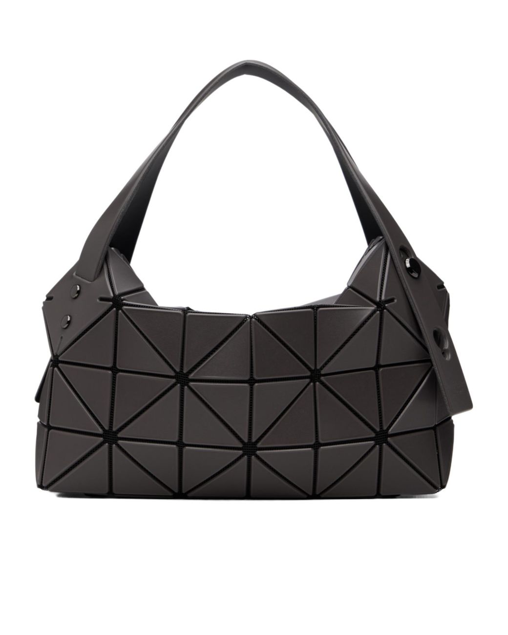 Issey Miyake Black Boston Geometric Shoulder Bag