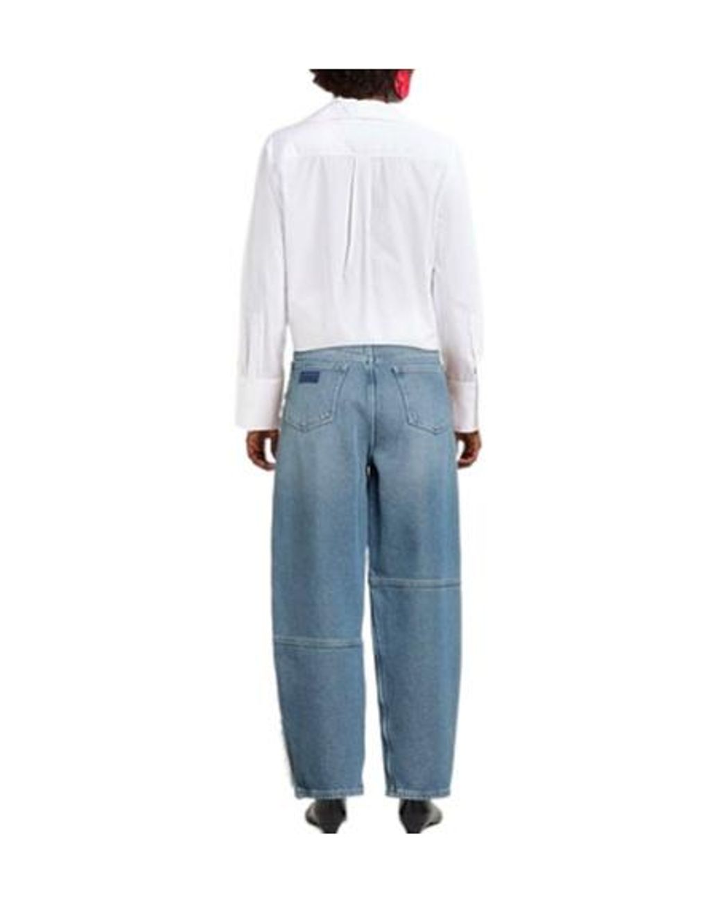 Ganni Blue Loose-Fit Jeans