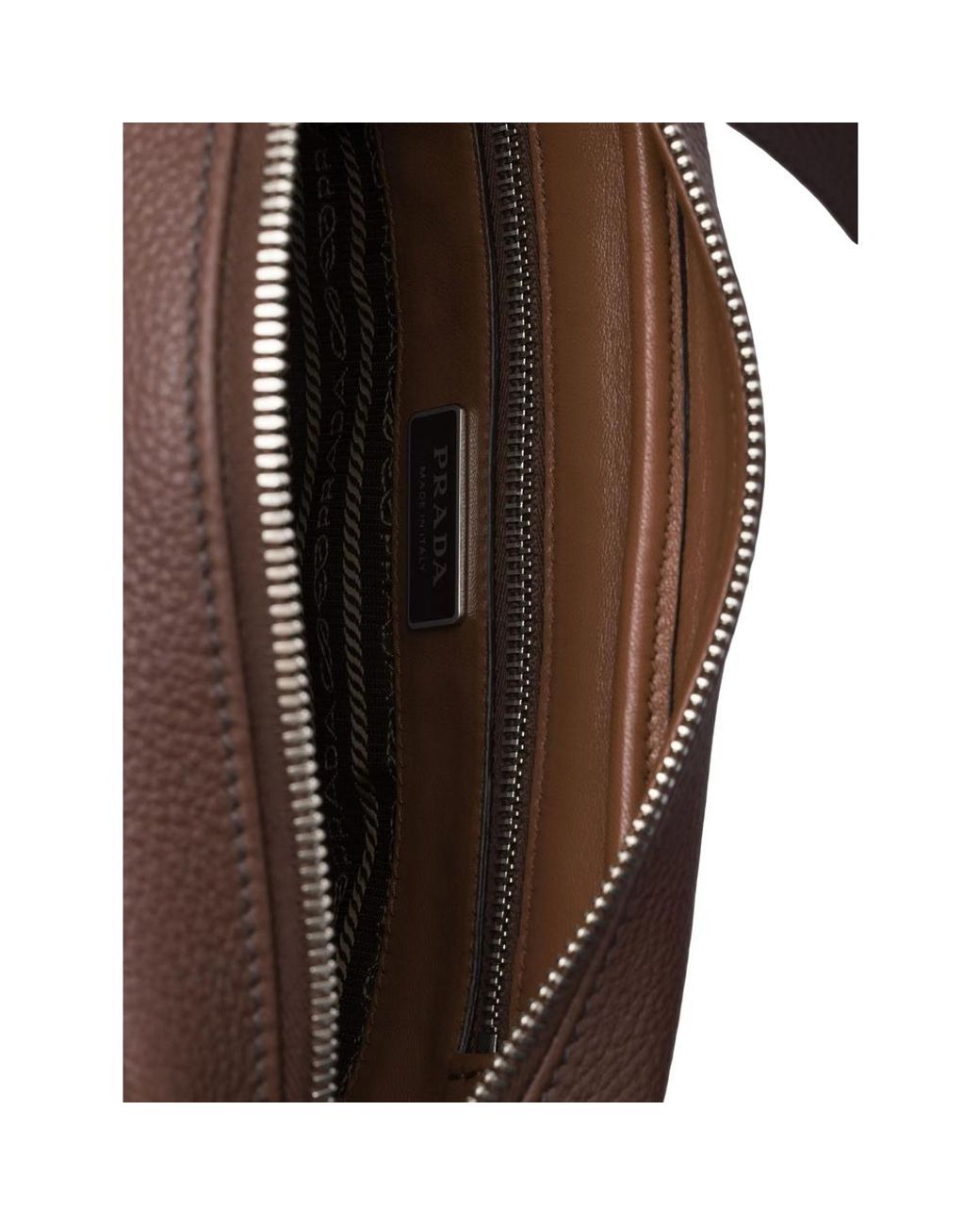 Prada Brown Shoulder Bags for men