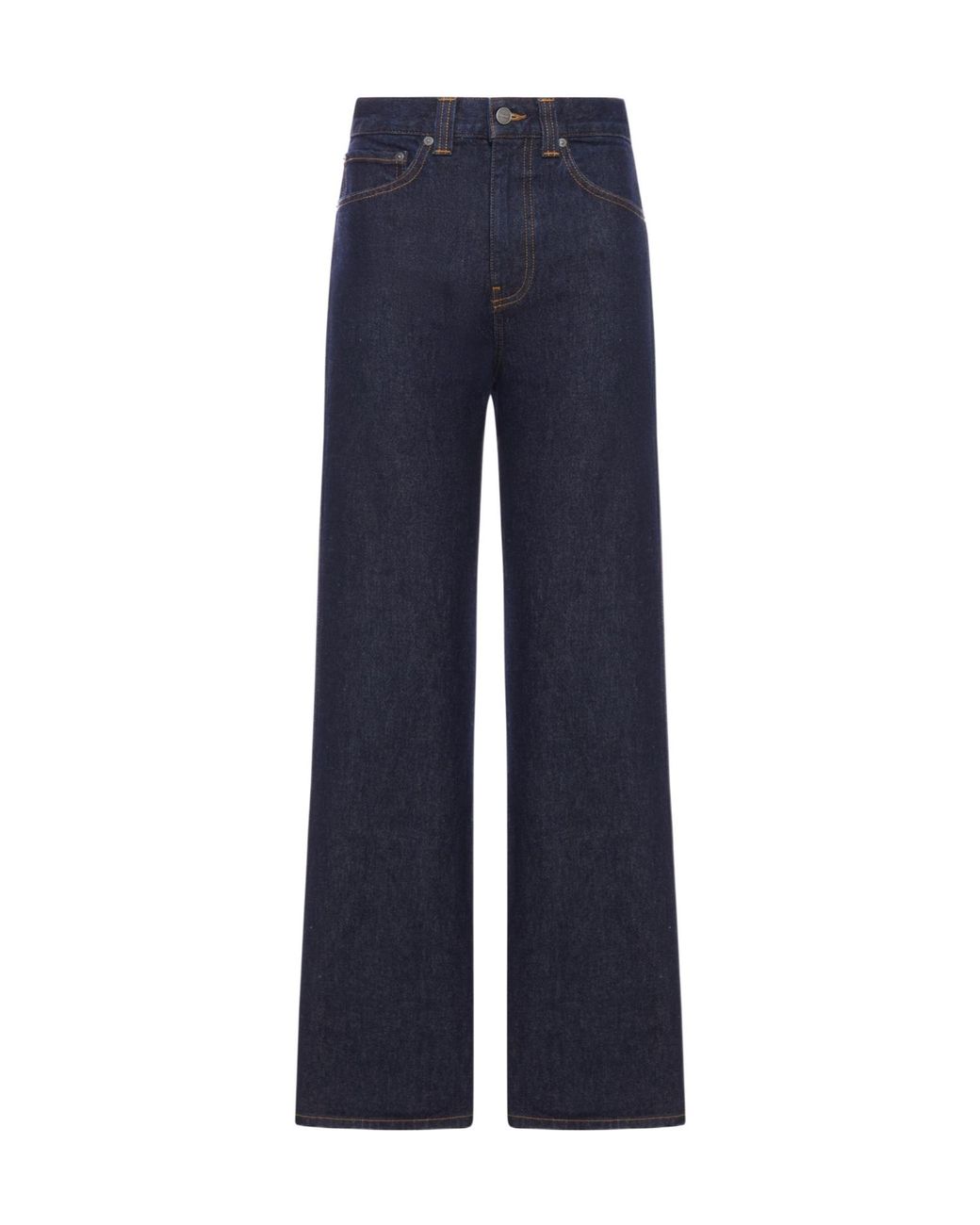 Khaite Blue Bonnie Wide-Leg Jeans