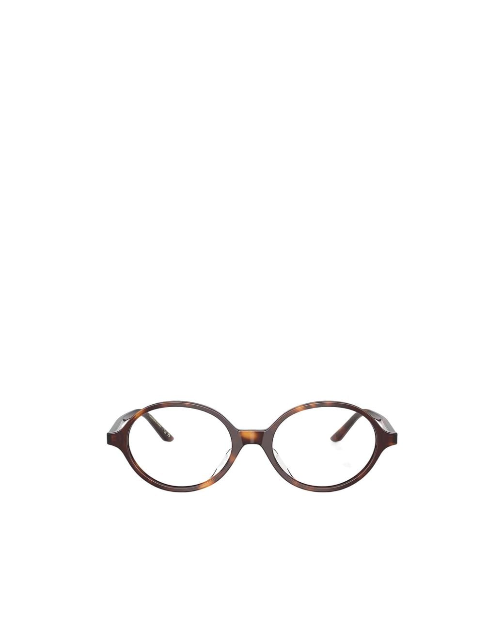 Oliver Peoples White 2000Rx Oval Frame Glasses