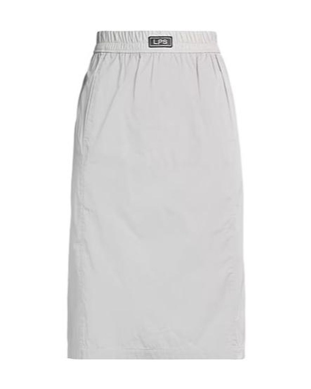 MAX&Co. White Midi Skirt