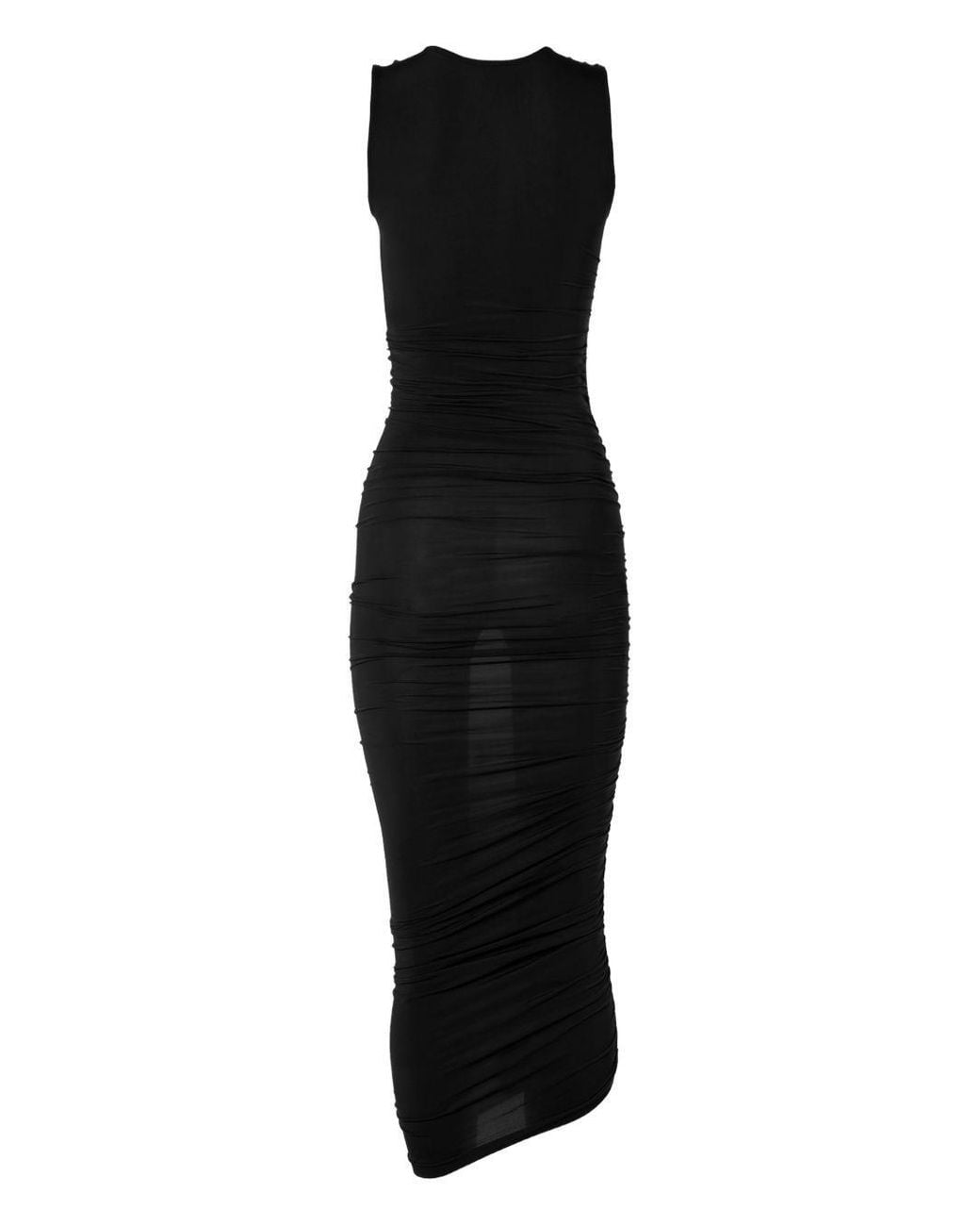Wolford Black Sheer Drape Dress