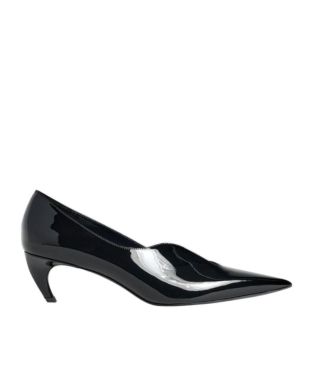 Khaite Black Logo High Heels