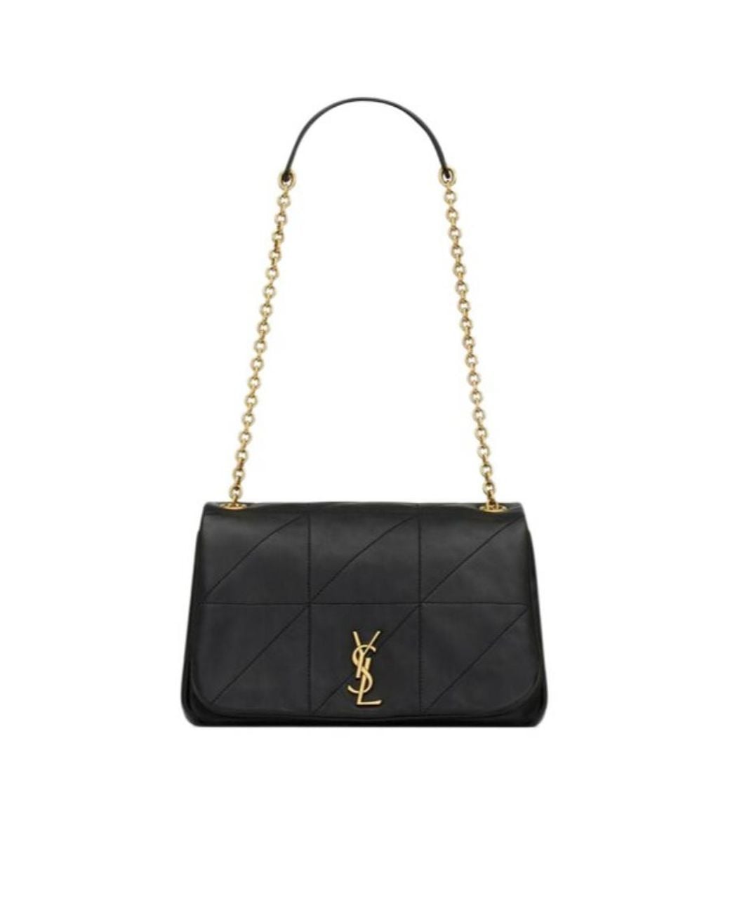 Saint Laurent White Jamie 4.3 Logo Plaque Shoulder Bag