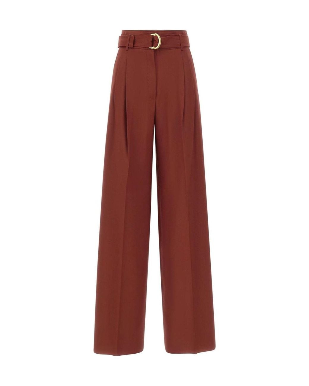Max Mara Red Studio Mstserio Wide-Leg Trousers
